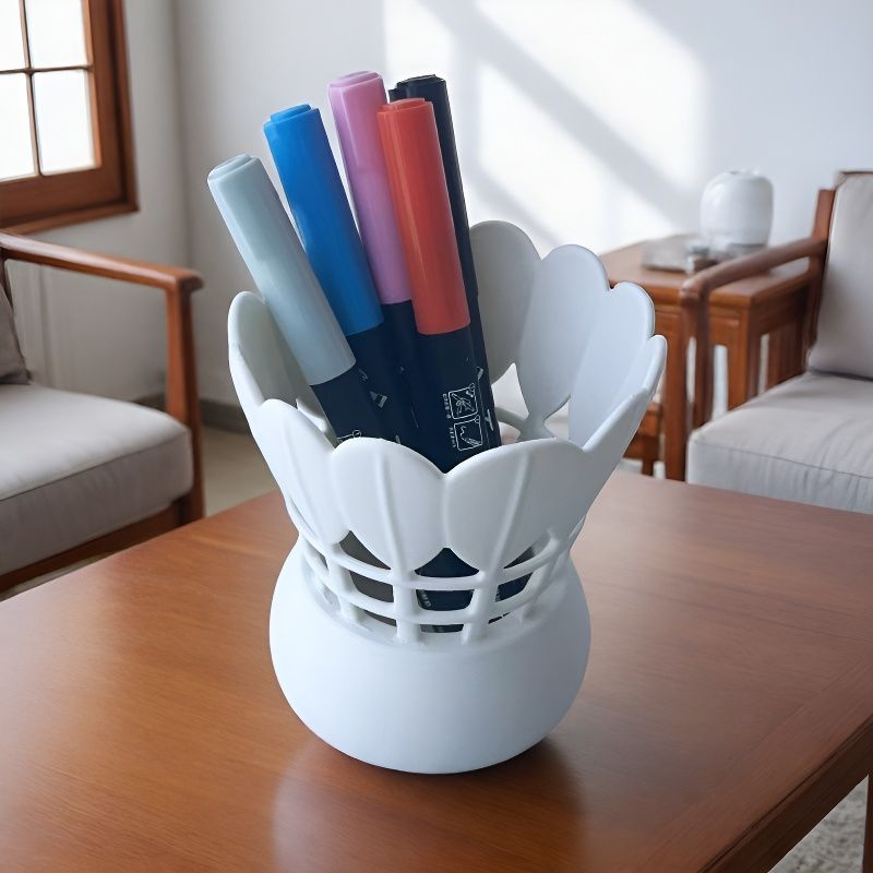 Badminton Cup - Suporte para Canetas em Forma de
