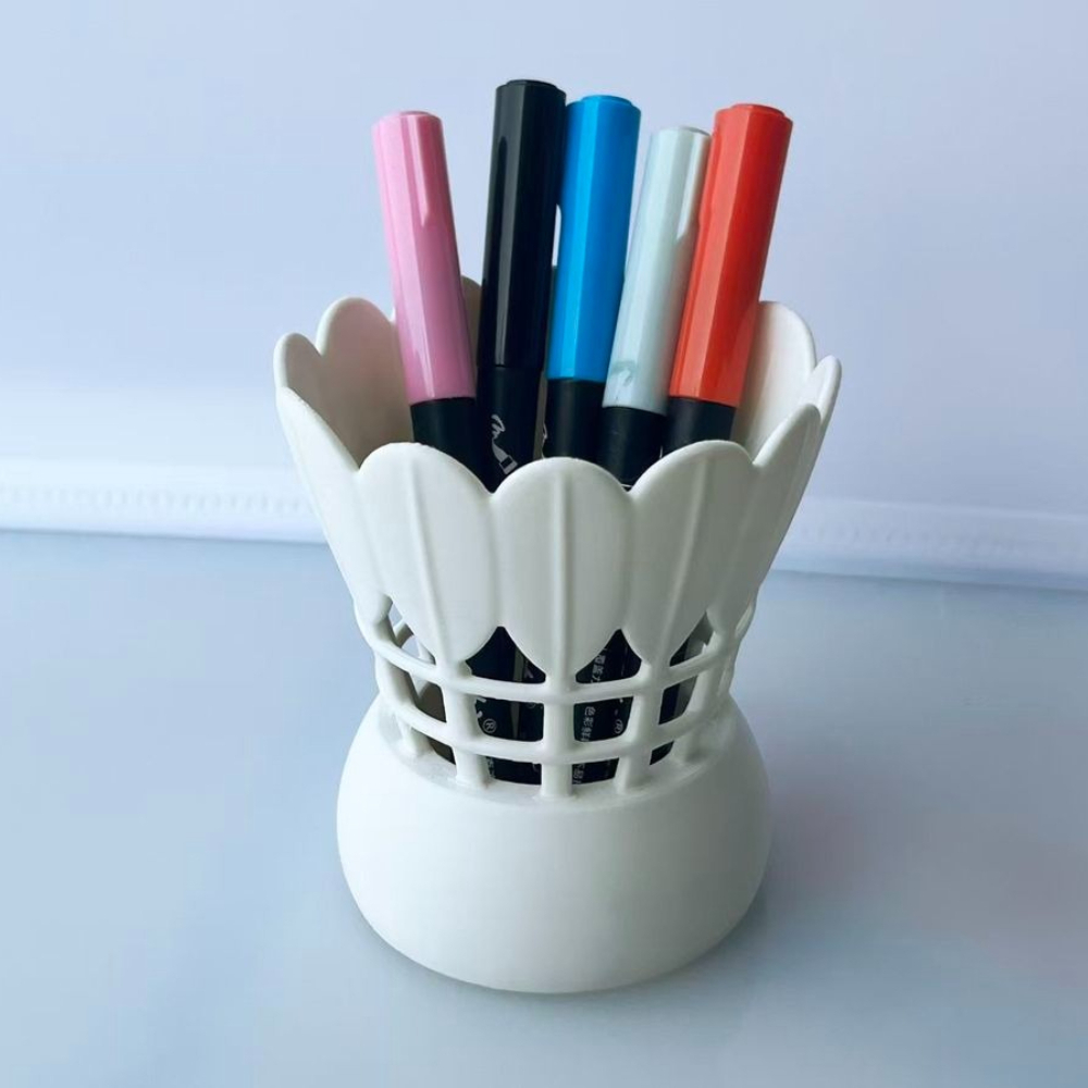 Badminton Cup - Suporte para Canetas em Forma de