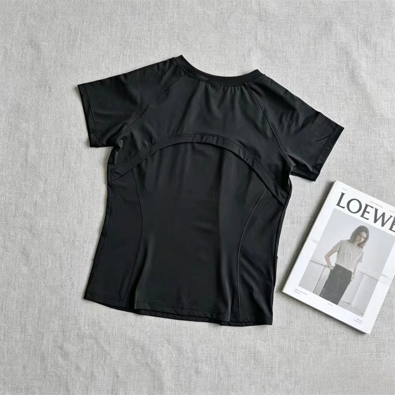 T Shirt Dry Fit - Camiseta feminina de manga curta de