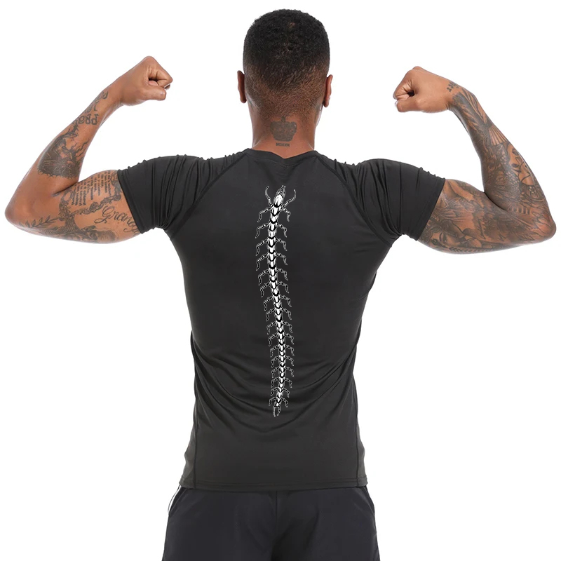 Camisas de compressão gráficas - T Shirt Dry Fit avaliação e preço