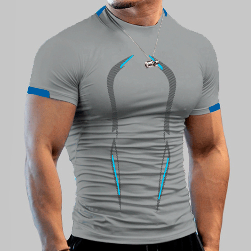 Camisas de compressão elegante - T Shirt Dry Fit avaliação e preço