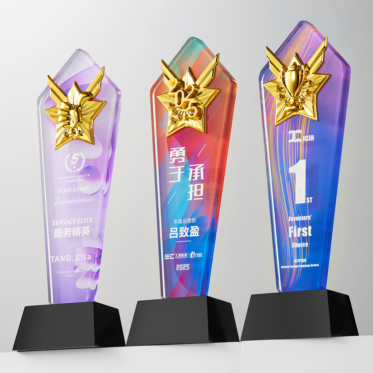 1pc 2025 novo desin troféu cop - Badminton Cup avaliação e preço
