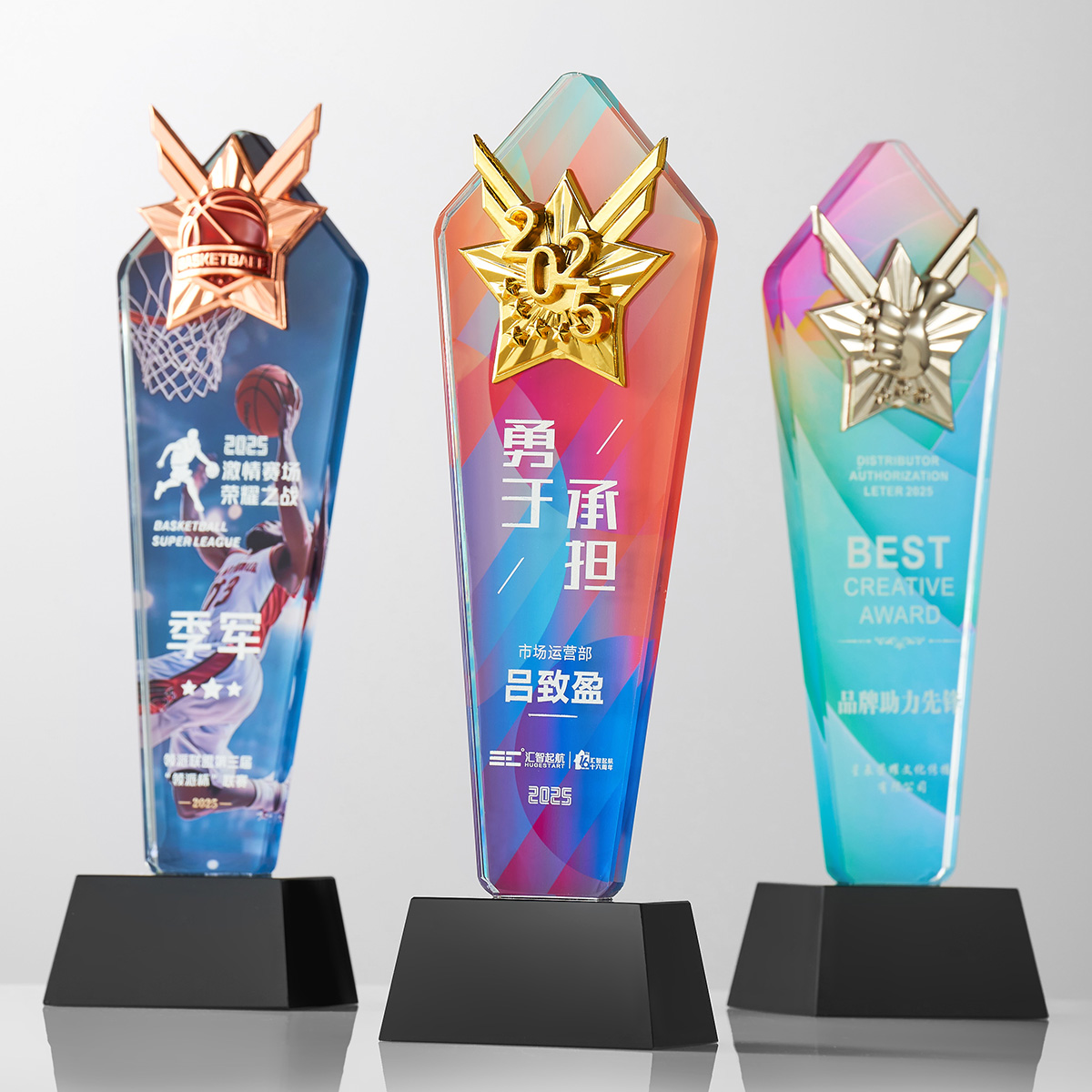 1pc 2025 novo desin troféu cop - Badminton Cup avaliação e preço