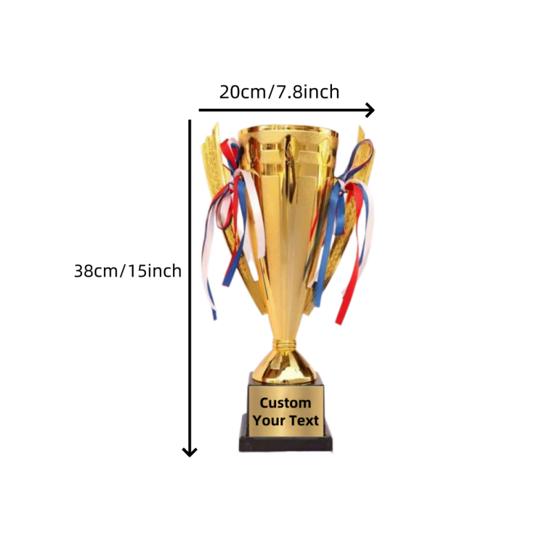 Troféu de Ouro de 11/15 Polega - Badminton Cup avaliação e preço