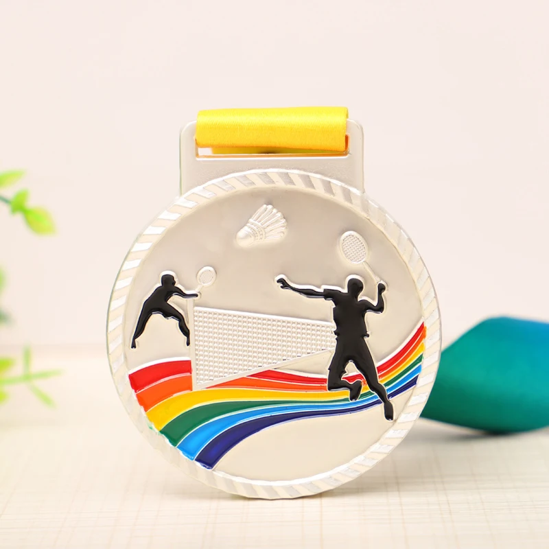 Medalha de metal personalizada - Badminton Cup avaliação e preço